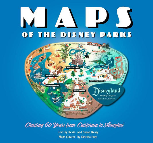 Pop Weasel Image of Maps of the Disney Parks: Charting 60 Years from California to Shanghai