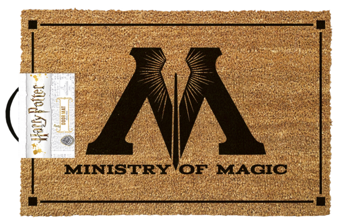 Licensed Doormat - Harry Potter Ministry of Magic - Door Mat - Image - Pop Weasel