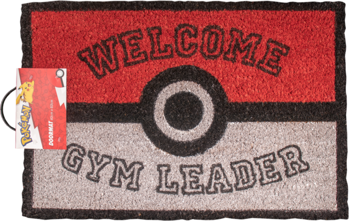 Licensed Doormat - Pokemon Welcome Gym Leader - Door Mat - Image - Pop Weasel