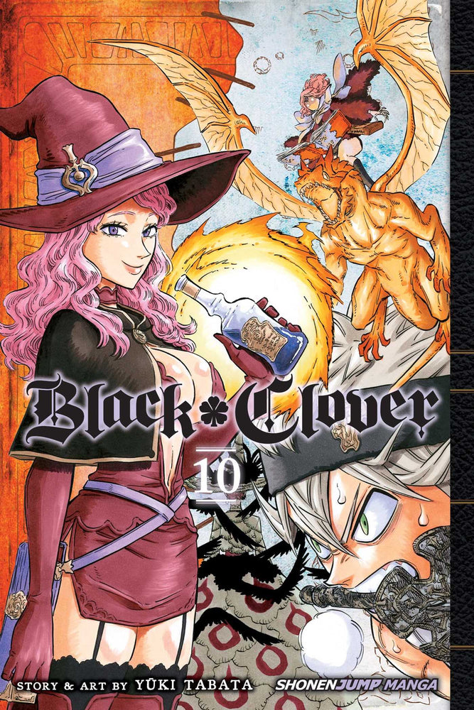 Front Cover Black Clover, Vol. 10 ISBN 9781421597638 - Manga - Image - Pop Weasel