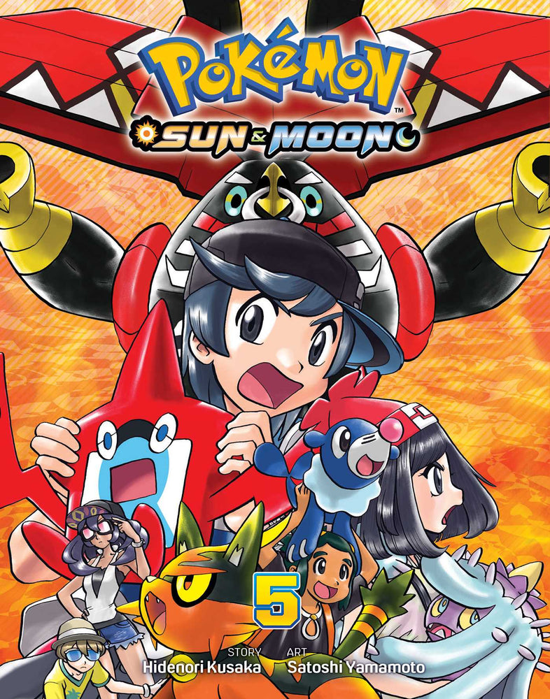 Front Cover - Pokémon: Sun & Moon, Vol. 05 - Pop Weasel - Manga - Image - Pop Weasel