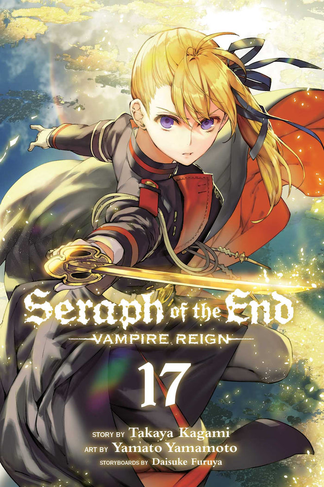 Front Cover Seraph of the End, Vol. 17 Vampire Reign ISBN 9781974707812 - Manga - Image - Pop Weasel