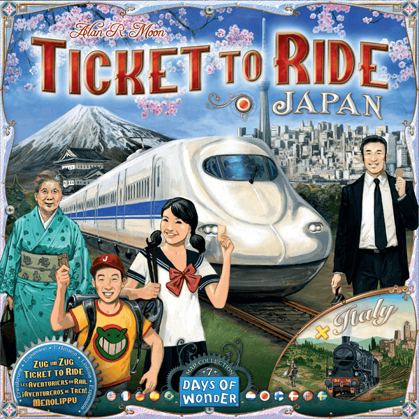 Pop Weasel Image of Ticket to Ride Japan and Italy - Board Games - Image - Pop Weasel