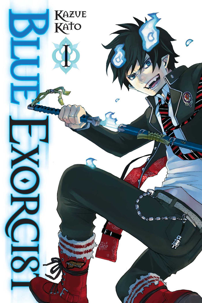 Front Cover Blue Exorcist, Vol. 01 ISBN 9781421540320 - Manga - Image - Pop Weasel