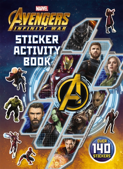 Pop Weasel Image of Avengers Infinity War: Sticker Activity Book - Books - Image - Pop Weasel