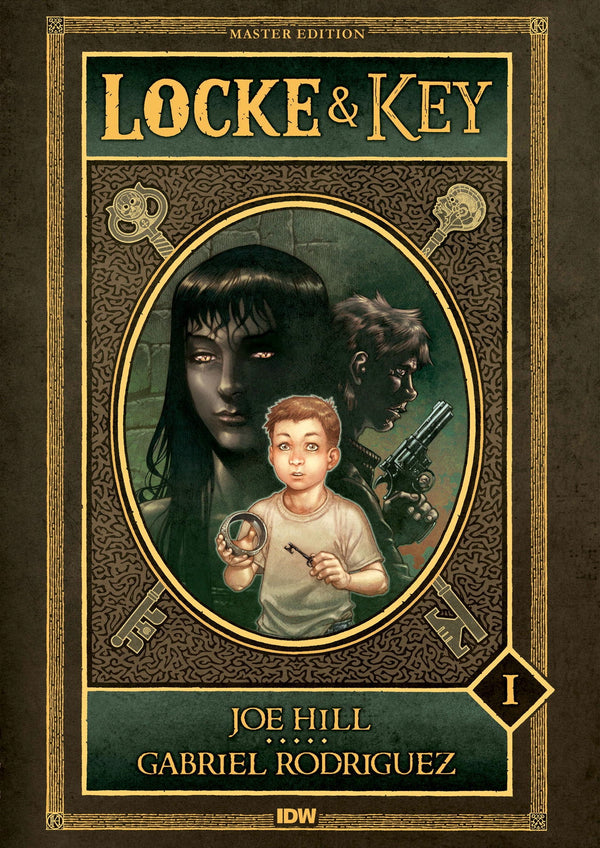 Front Cover Locke & Key Master Edition Volume 01 ISBN 9781631402241