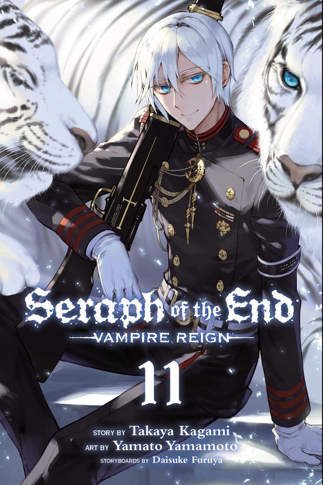 Front Cover Seraph of the End, Vol. 11 Vampire Reign ISBN 9781421591339 - Manga - Image - Pop Weasel