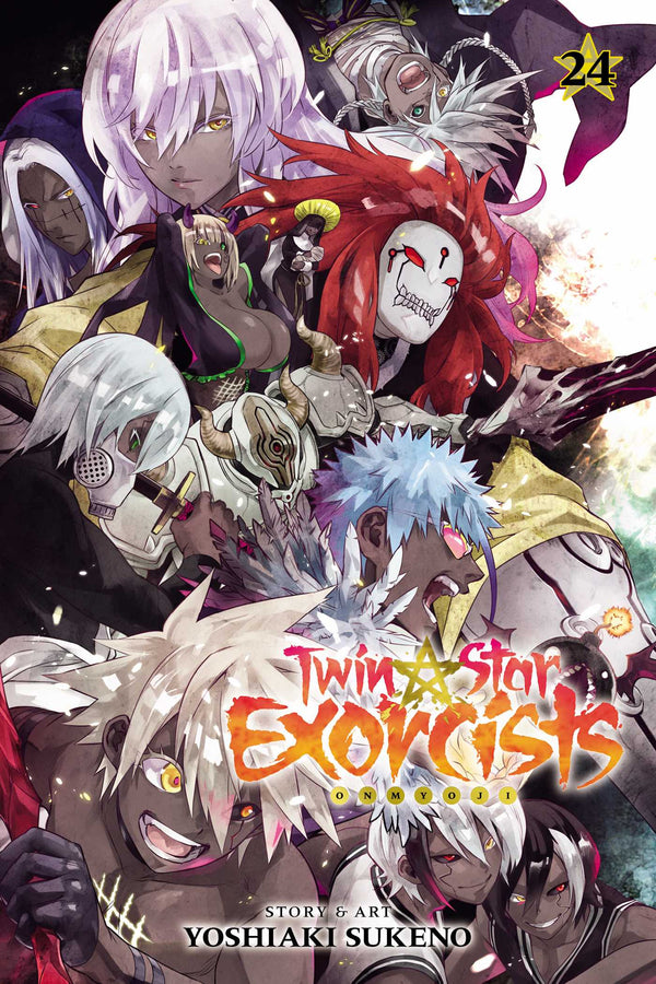 Front Cover Twin Star Exorcists, Vol. 24 Onmyoji ISBN 9781974727087