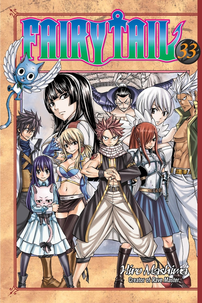 Front Cover Fairy Tail 33 ISBN 9781612624105 - Manga - Image - Pop Weasel