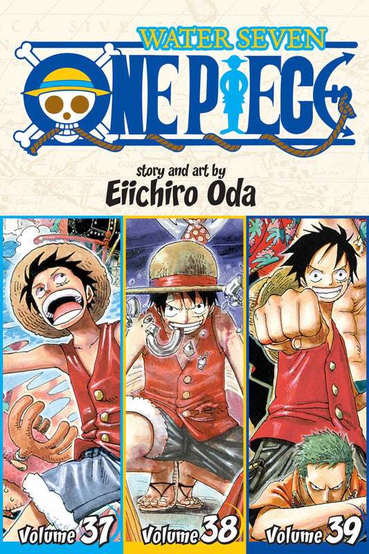 Front Cover One Piece (Omnibus Edition), Vol. 13 Includes vols. 37, 38 & 39 ISBN 9781421577807