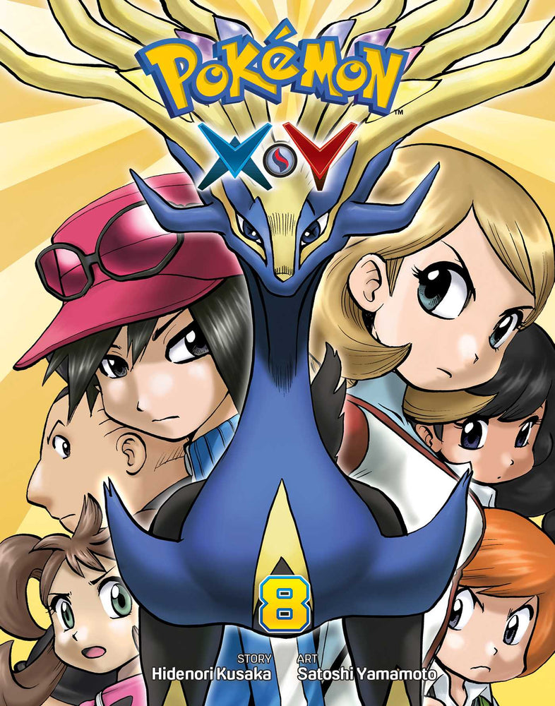 Front Cover - Pokémon X•Y, Vol. 08 - Pop Weasel - Manga - Image - Pop Weasel