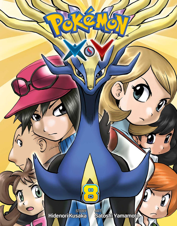 Front Cover - Pokémon X•Y, Vol. 08 - Pop Weasel