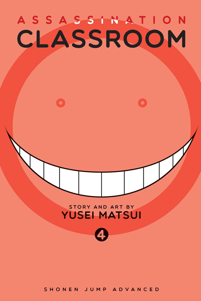 Front Cover Assassination Classroom, Vol. 04 ISBN 9781421576107 - Manga - Image - Pop Weasel