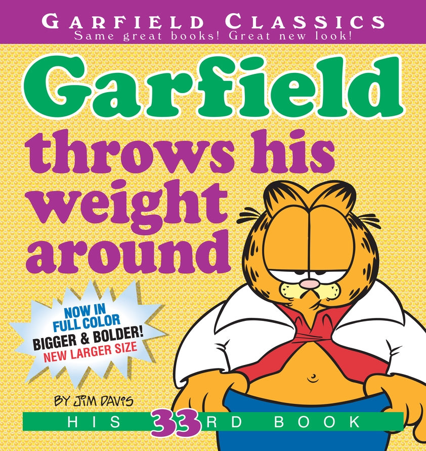 Pop Weasel Image of Garfield Throws His Weight Around - Graphic Novel - Image - Pop Weasel