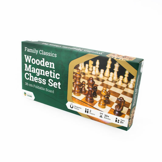 Pop Weasel Image of LPG Wooden Magnetic Chess Set 38 cm