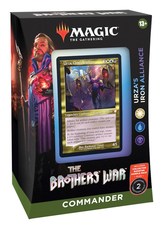 Magic The Gathering: The Brothers' War Commander Deck - Urza's Iron Alliance