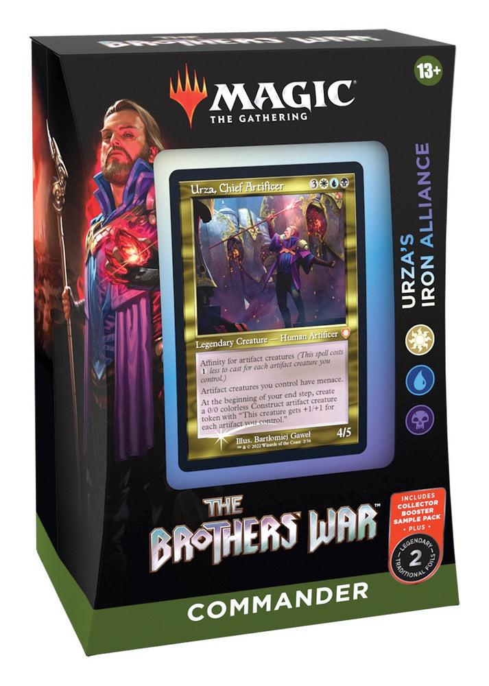 Magic The Gathering: The Brothers' War Commander Deck - Urza's Iron Alliance - TCG - Image - Pop Weasel