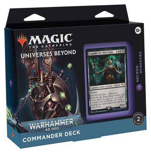 Magic The Gathering: Universes Beyond - Warhammer 40,000 Commander Deck - Necron Dynasties