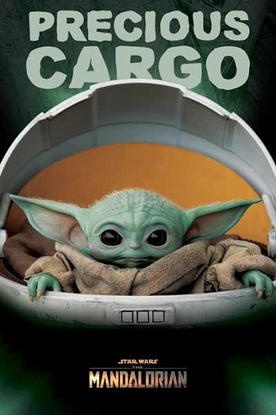 Pop Weasel Image of Star Wars The Mandalorian "Precious Cargo" Poster