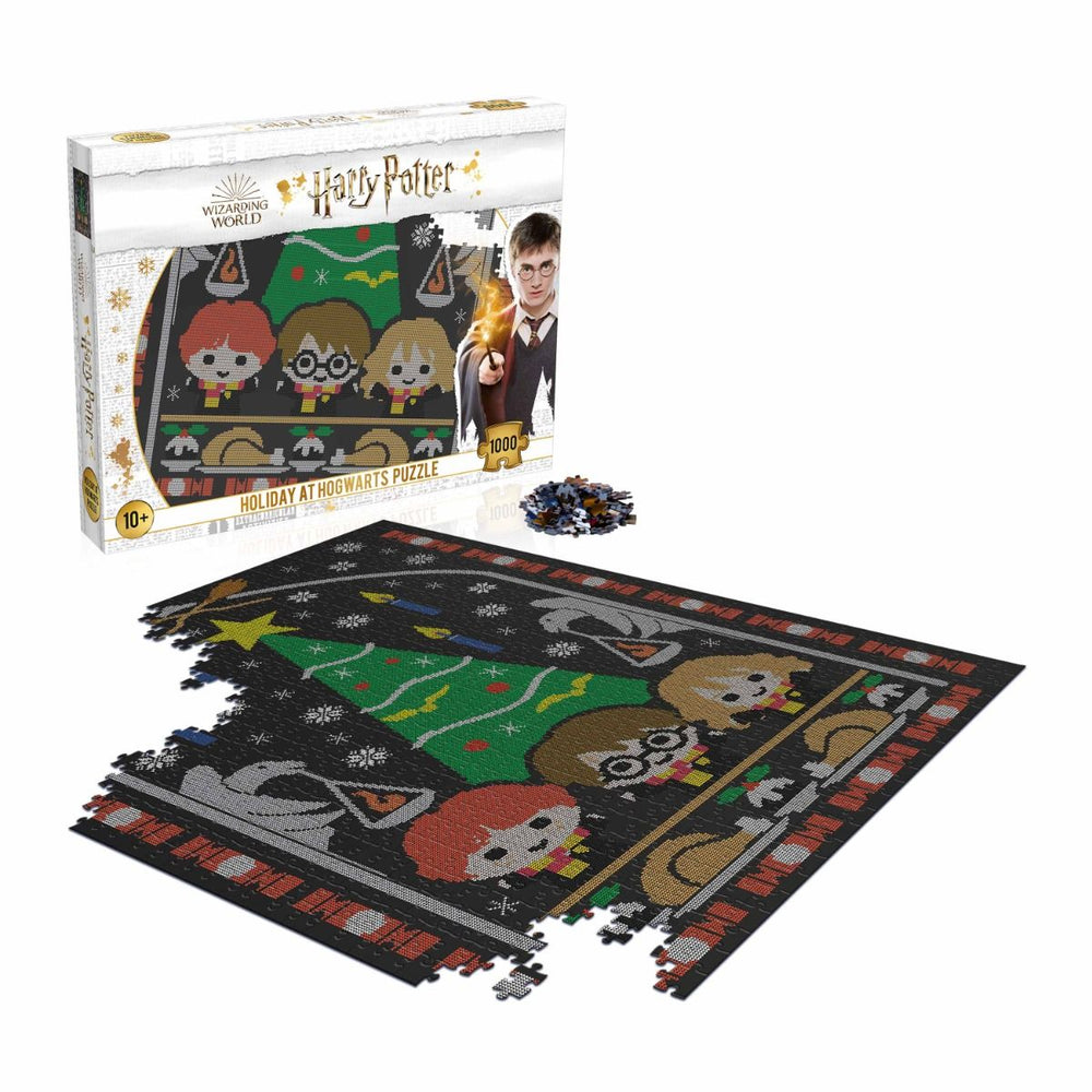 Pop Weasel Image of Puzzles: Harry Potter Christmas - Holiday at Hogwarts 1000pc - Puzzles - Image - Pop Weasel