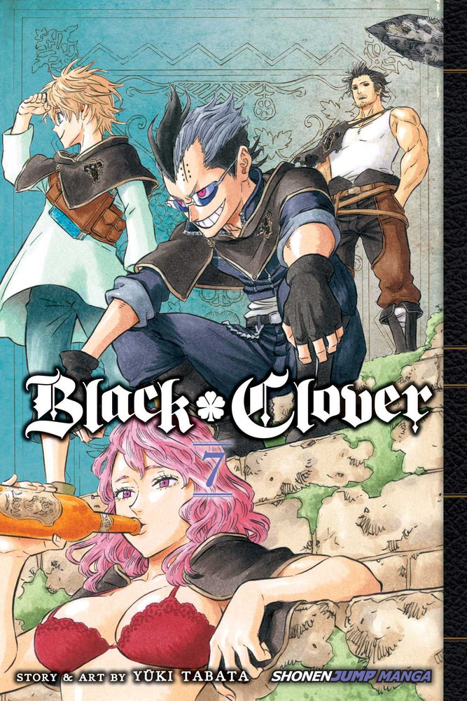 Front Cover Black Clover, Vol. 07 ISBN 9781421594323 - Manga - Image - Pop Weasel