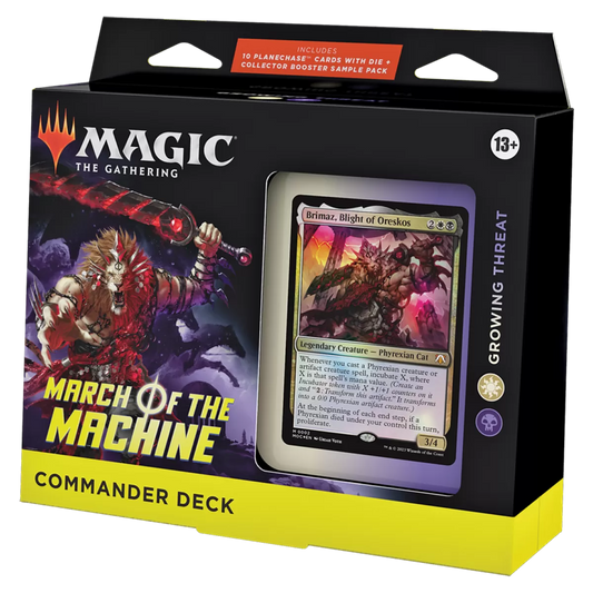 Magic The Gathering: March of the Machine Commander Deck - Growing Threat