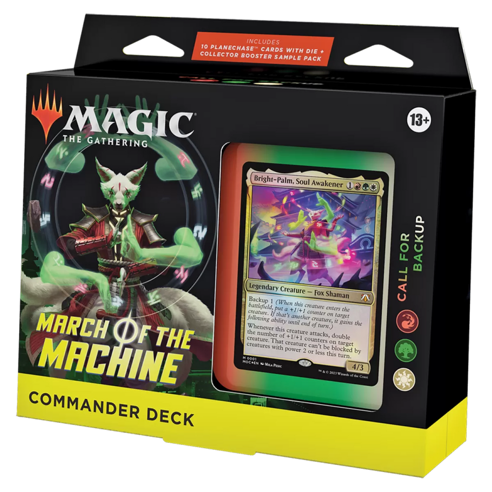 Magic The Gathering: March of the Machine Commander Deck - Call For Backup - TCG - Image - Pop Weasel