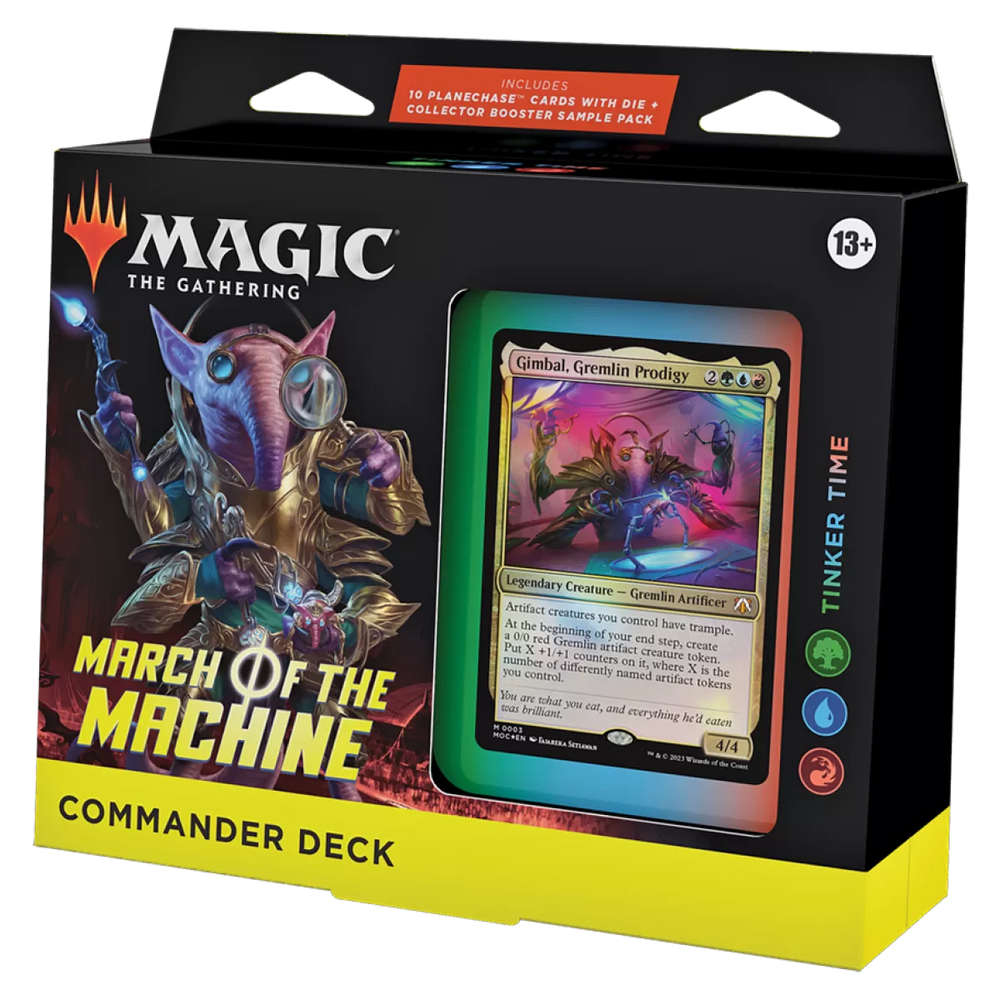 Magic The Gathering: March of the Machine Commander Deck - Tinker Time - TCG - Image - Pop Weasel