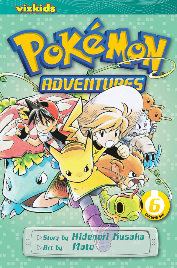 Front Cover - Pokémon Adventures (Red and Blue), Vol. 06 - Pop Weasel