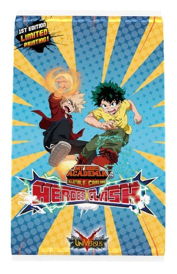 My Hero Academia Collectible Card Game Wave 3 Heroes Clash Booster Pack - CCG - Image - Pop Weasel