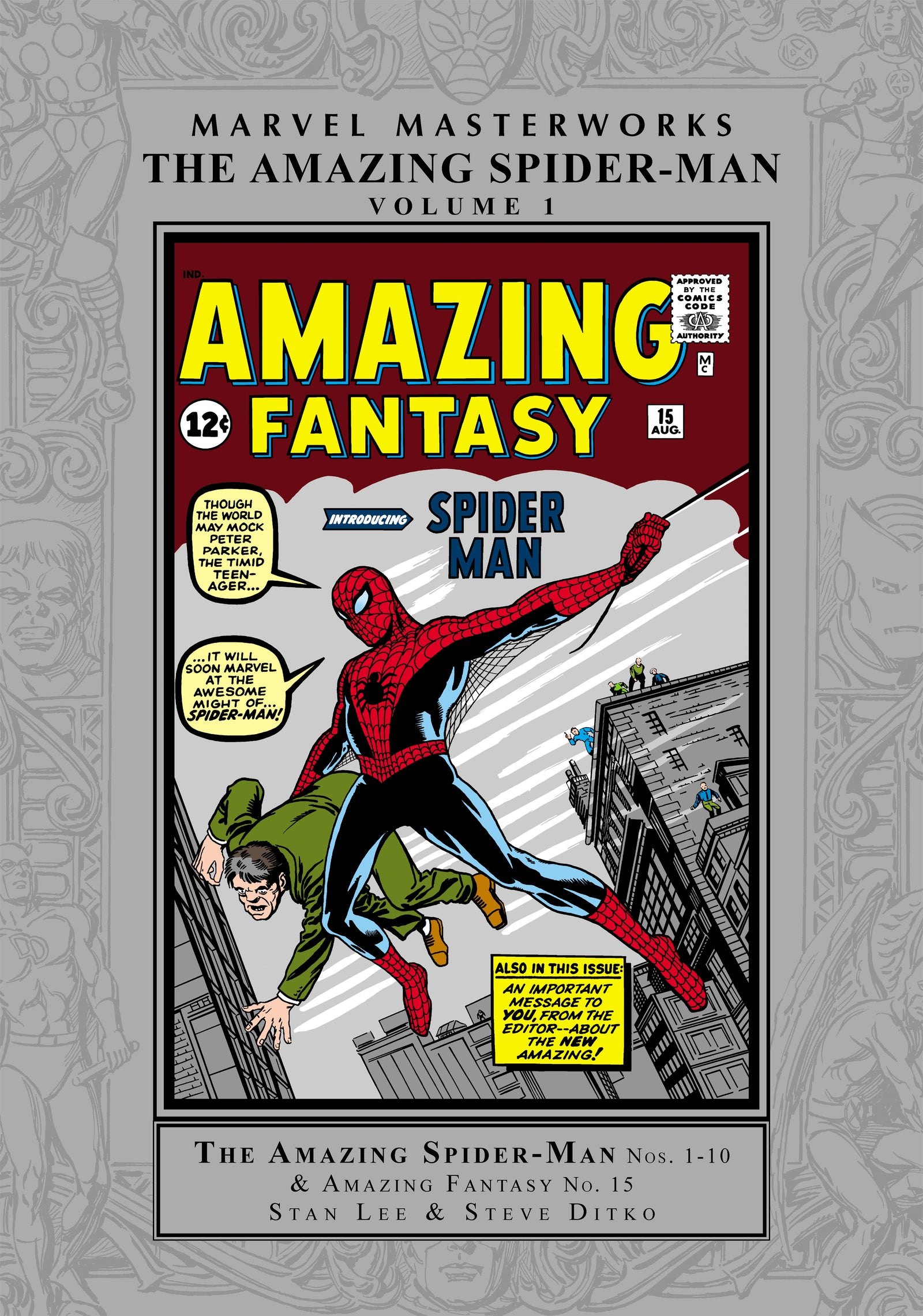 Pop Weasel Image of Marvel Masterworks: The Amazing Spider-Man Vol. 01