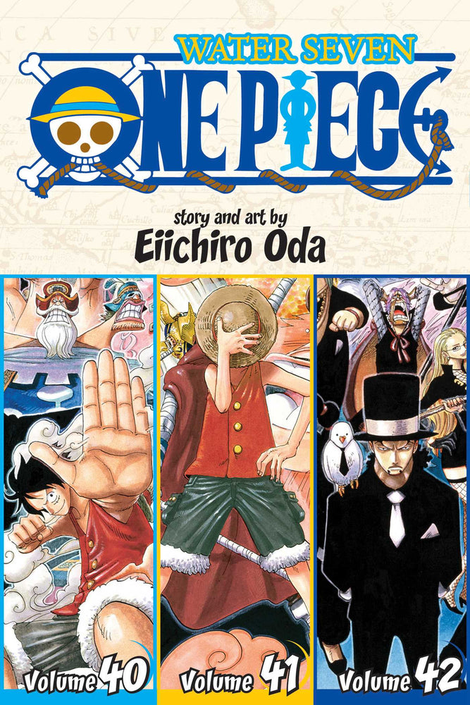 Front Cover One Piece (Omnibus Edition), Vol. 14 Includes vols. 40, 41 & 42 ISBN 9781421580869 - Manga - Image - Pop Weasel