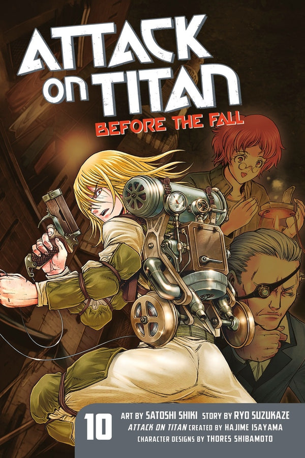Front Cover - Attack On Titan Before The Fall Volume 10 - Pop Weasel