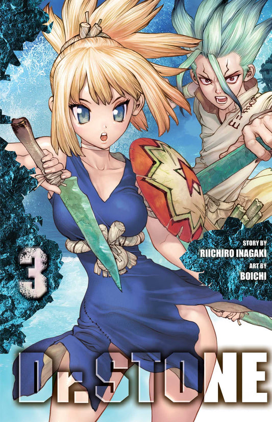 Front Cover Dr. STONE, Vol. 03 ISBN 9781974702633