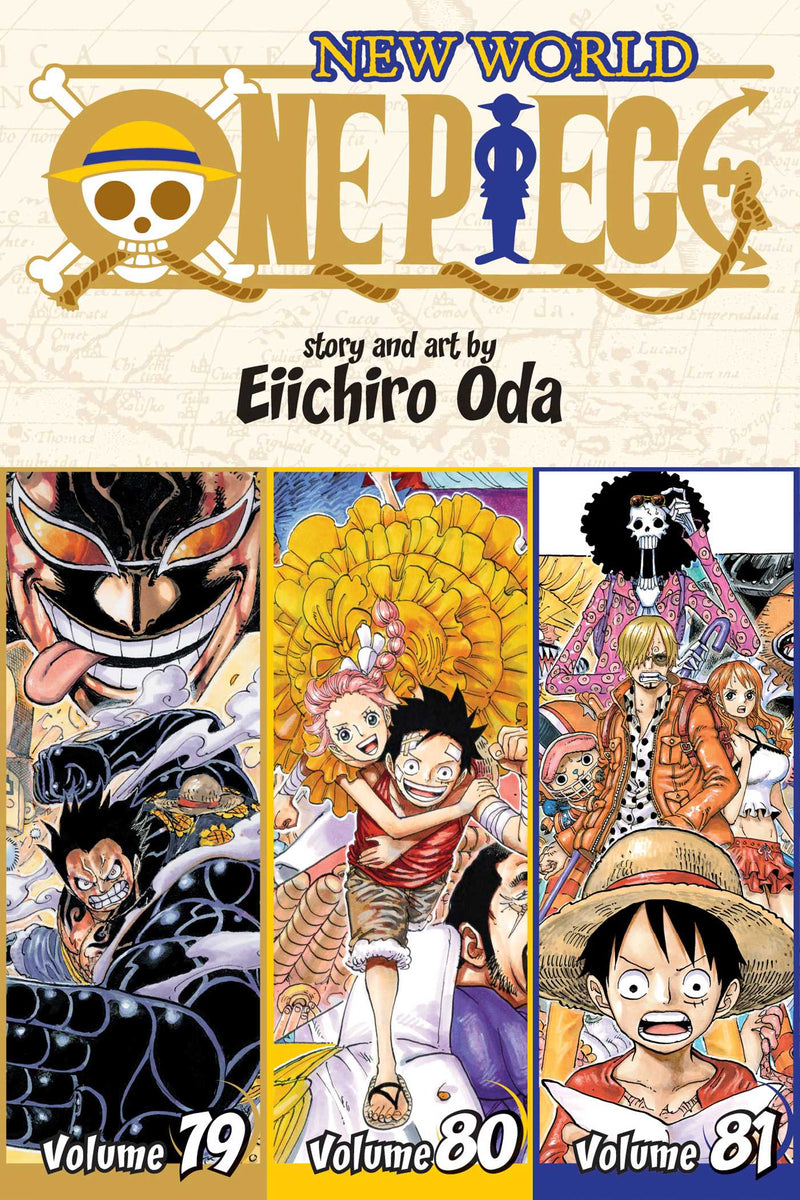 Front Cover - One Piece (Omnibus Edition), Vol. 27 Includes vols. 79, 80 & 81 - Pop Weasel