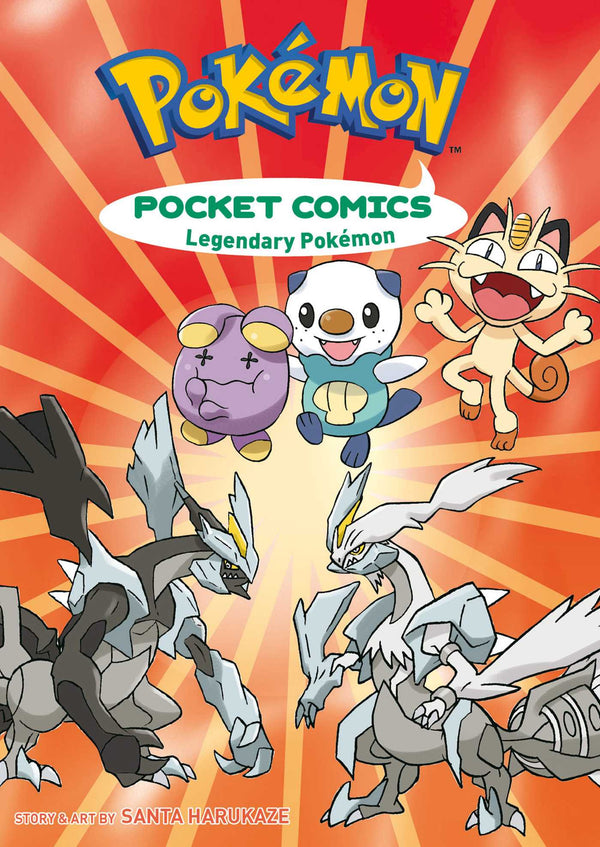 Front Cover - Pokemon Pocket Comics: Legendary Pokemon - Pop Weasel