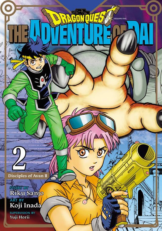 Front Cover Dragon Quest: The Adventure of Dai, Vol. 02 Disciples of Avan ISBN 9781974729692