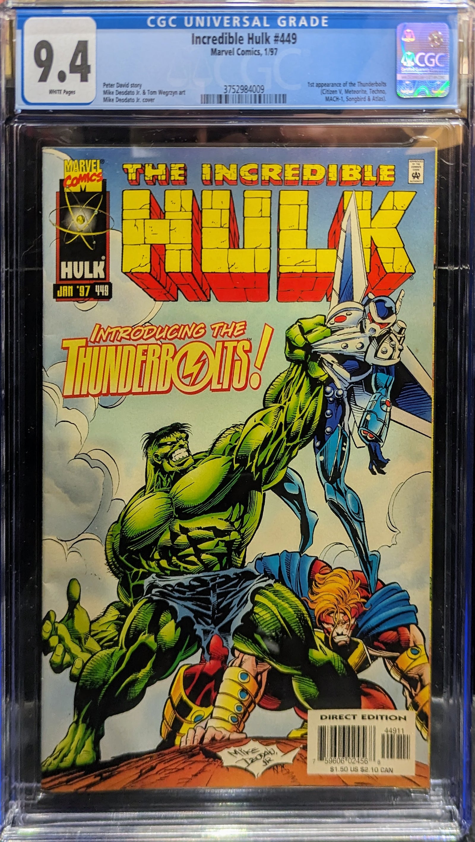 Graded Comic - The Incredible Hulk