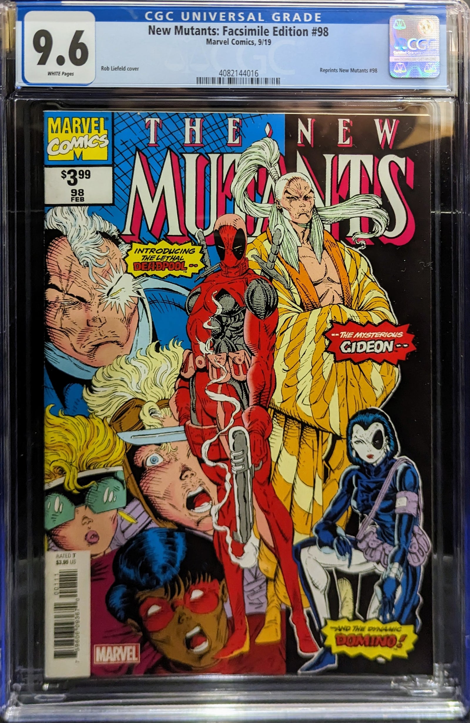 Graded Comic - The New Mutants: Facsimile Edition