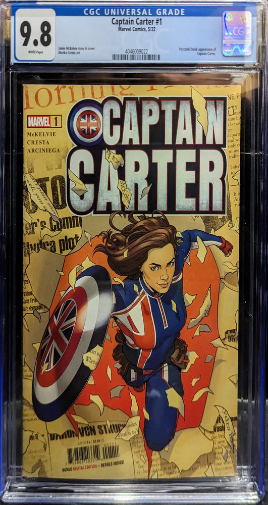 Graded Comic - Captain Carter - Graded Comic - Image - Pop Weasel