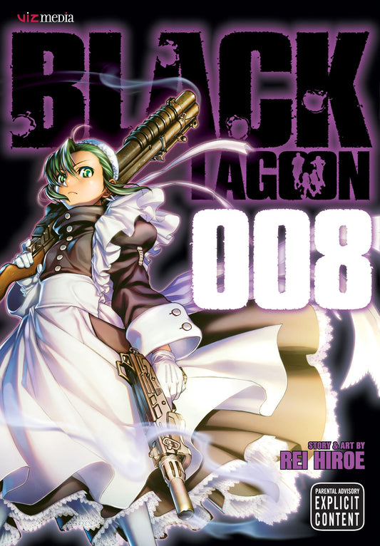 Front Cover Black Lagoon, Vol. 08 ISBN 9781421527796