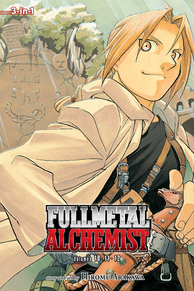 Front Cover - Fullmetal Alchemist (3-in-1 Edition), Vol. 4: Includes vols. 10, 11 & 12 - Pop Weasel - Manga - Image - Pop Weasel