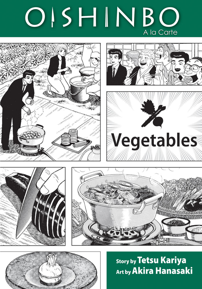 Front Cover - Oishinbo: Vegetables, Vol. 5: A la Carte - Pop Weasel - Manga - Image - Pop Weasel