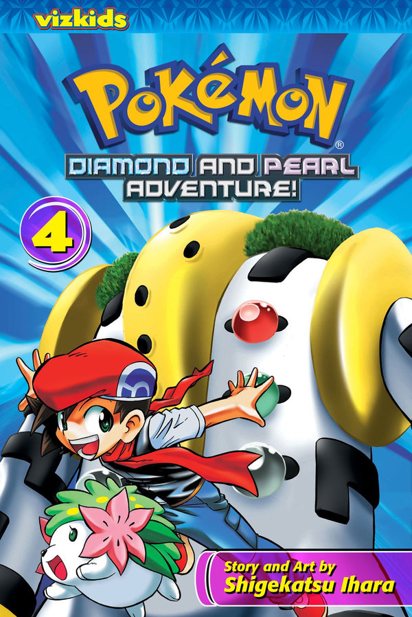 Front Cover - Pokémon Diamond and Pearl Adventure!, Vol. 04 - Pop Weasel