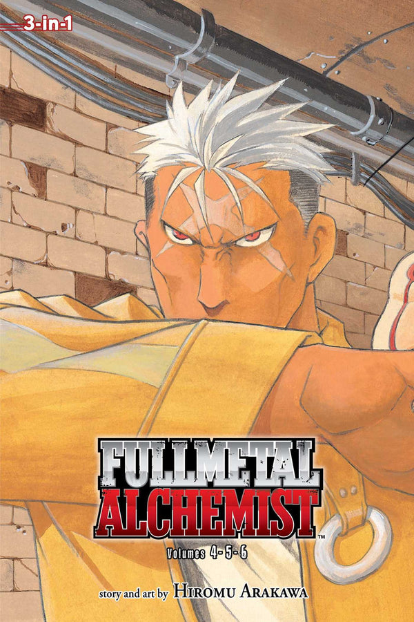 Front Cover - Fullmetal Alchemist (3-in-1 Edition), Vol. 02: Includes vols. 4, 5 & 6 - Pop Weasel