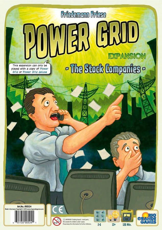 Pop Weasel Image of Power Grid: The Stock Companies Expansion