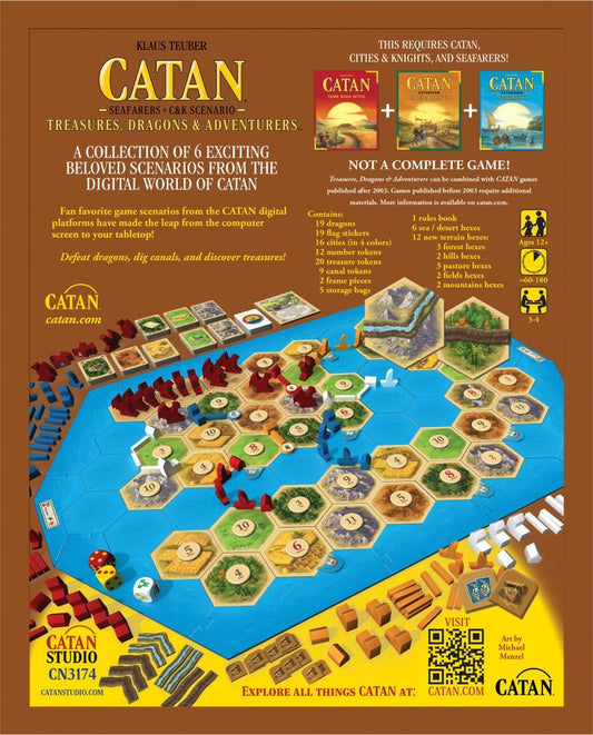 Catan: Treasures, Dragons & Adventurers Expansion