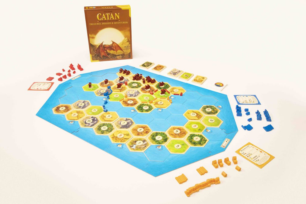 Catan: Treasures, Dragons & Adventurers Expansion - Board Games - Image - Pop Weasel