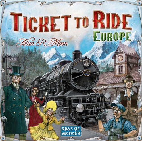 Pop Weasel Image of Ticket to Ride Europe