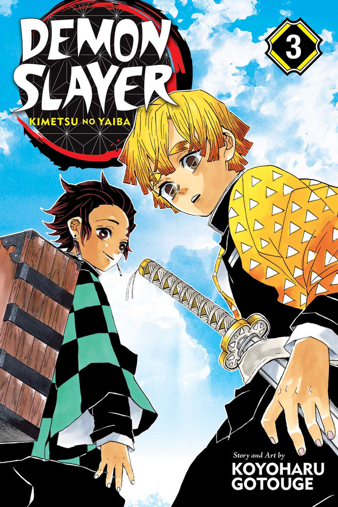 Front Cover - Demon Slayer: Kimetsu no Yaiba, Vol. 03 - Pop Weasel - Manga - Image - Pop Weasel